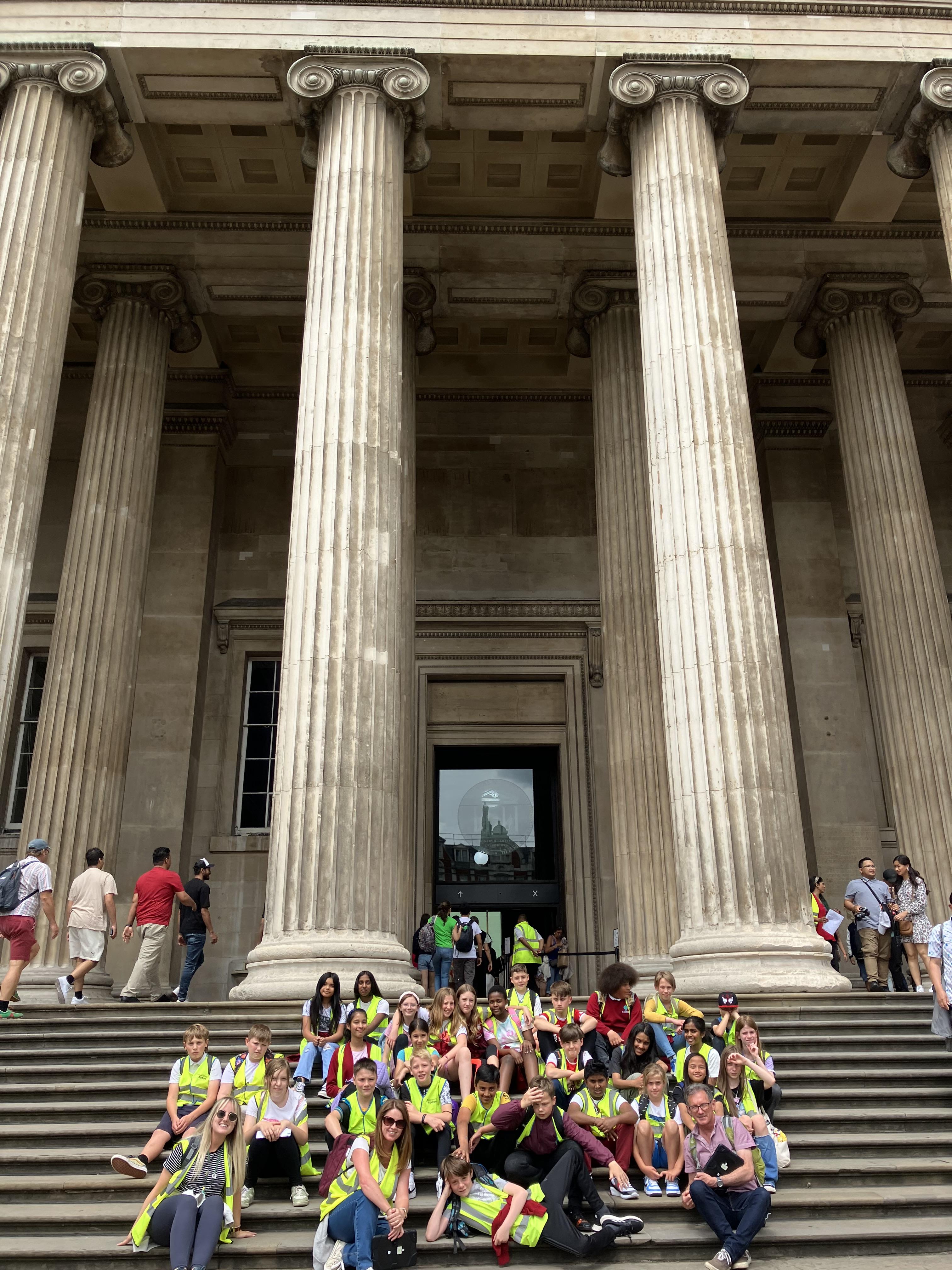 Year 6 at the British Museum 2023