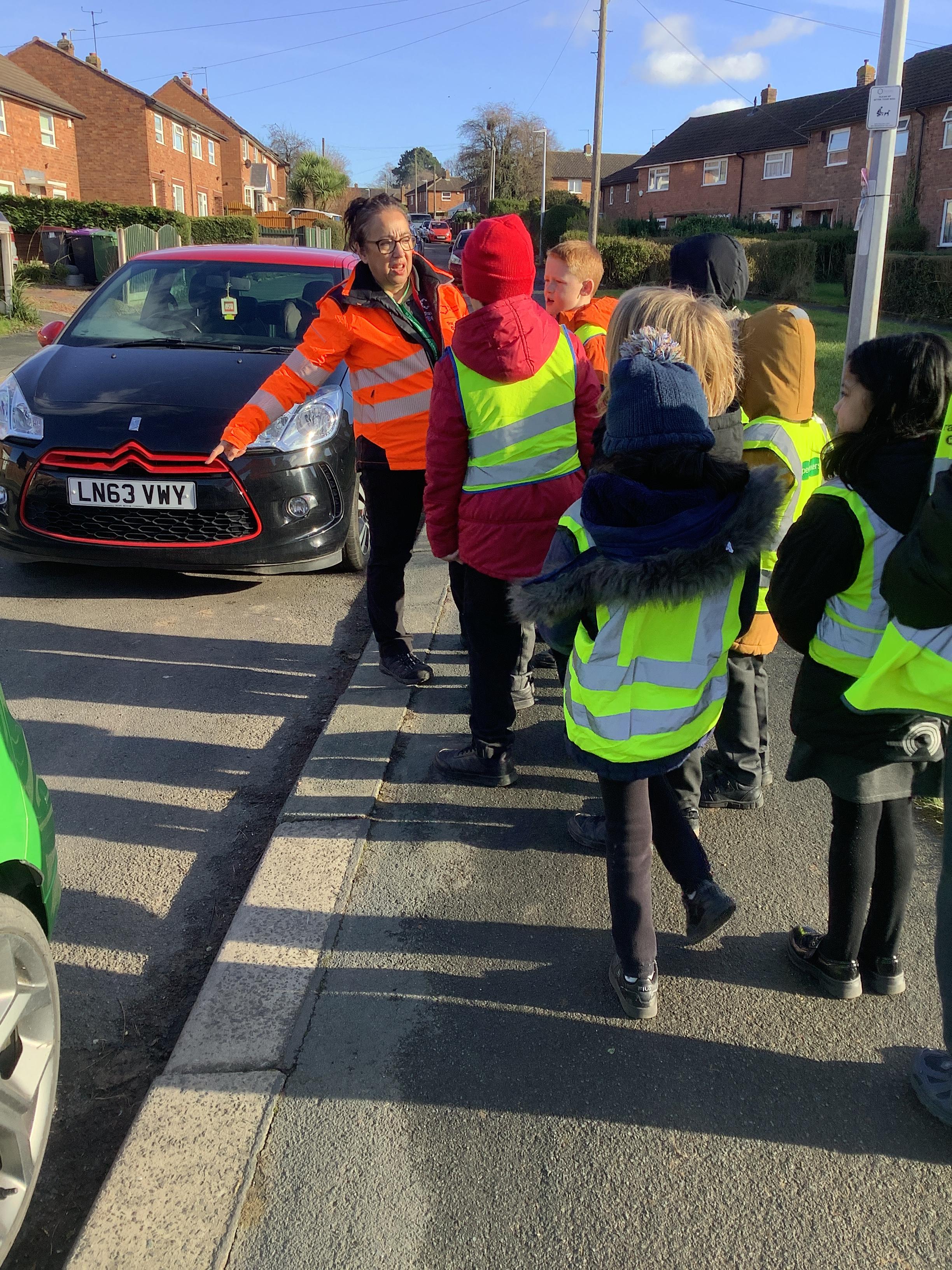 Pedestrian Training was a roaring success! Well done Year 3.