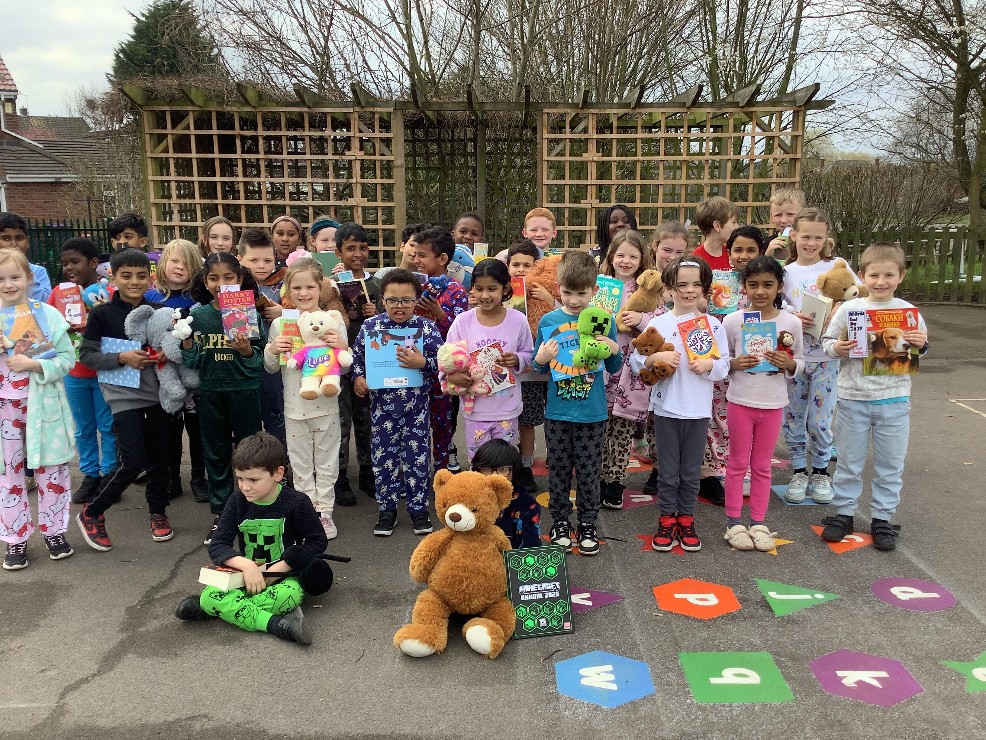 Celebrating World book Day in Pyjamas!