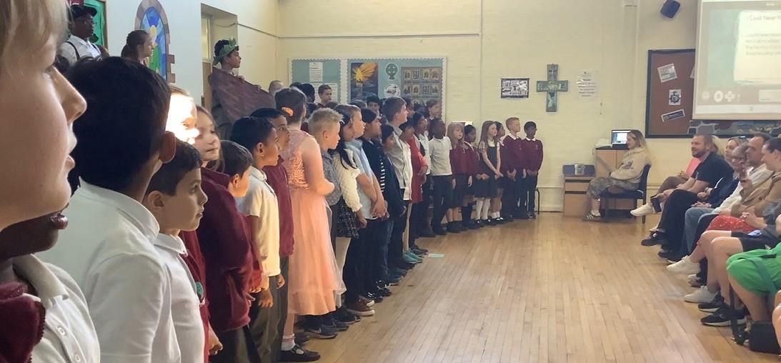 The Year 3 & 4 Easter performance was stupendous; well done everyone!